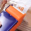 1pc Adhesive Tape Dispenser Tape Cutter Simple Box Sealing Machine Tape Holder Convenient Iron Tooth Plastic Packing Tape Seat