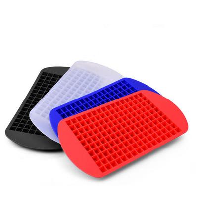 Silikonová forma na ledové kostky, 160 mřížek, forma na výrobu ledu, domácí kuchyňské DIY nástroje