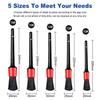 Car Cleaning Brush Kit Automotive Detail Brushes for Car Interior Detailing Brush Set Wheel Rims Clean Brush Plastic