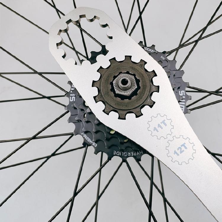 Road Bike Cassette Extractors Tool 11T/12T Flywheel Fixed Wrench Manual Removal Tool Bike Maintenance Accessories