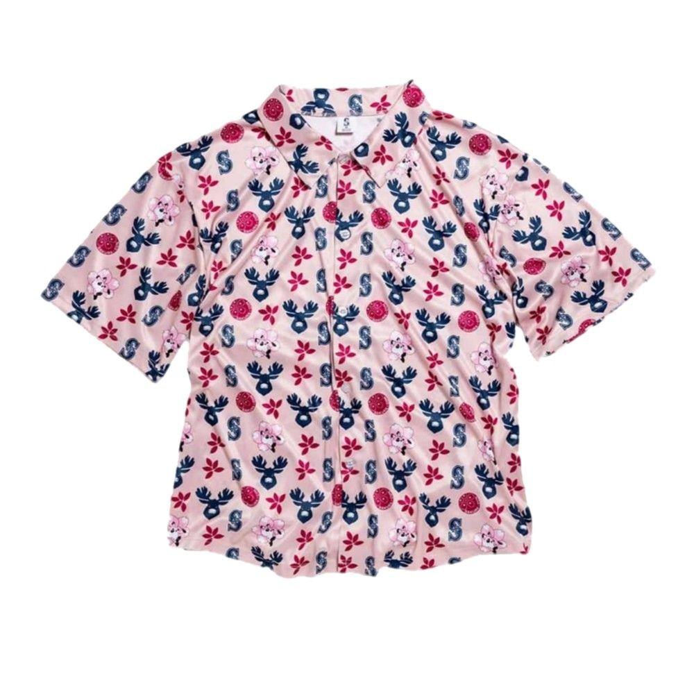 

Mariners-theme wbr/ d Anime Aloha Shirt 2025 Giveaway Unisex T-Shirt L