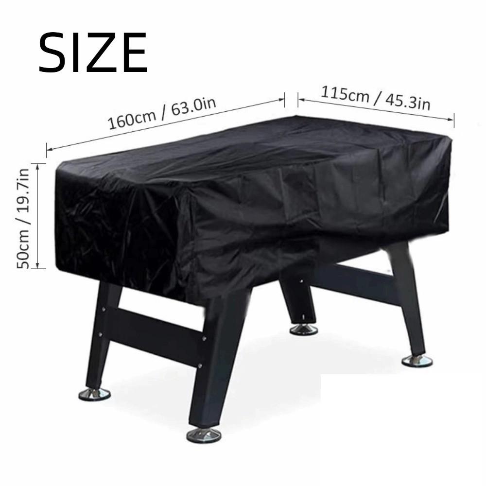 210D Oxford Cloth Billiard Table Dust Cover Dustproof Game Table Shield  Outdoor