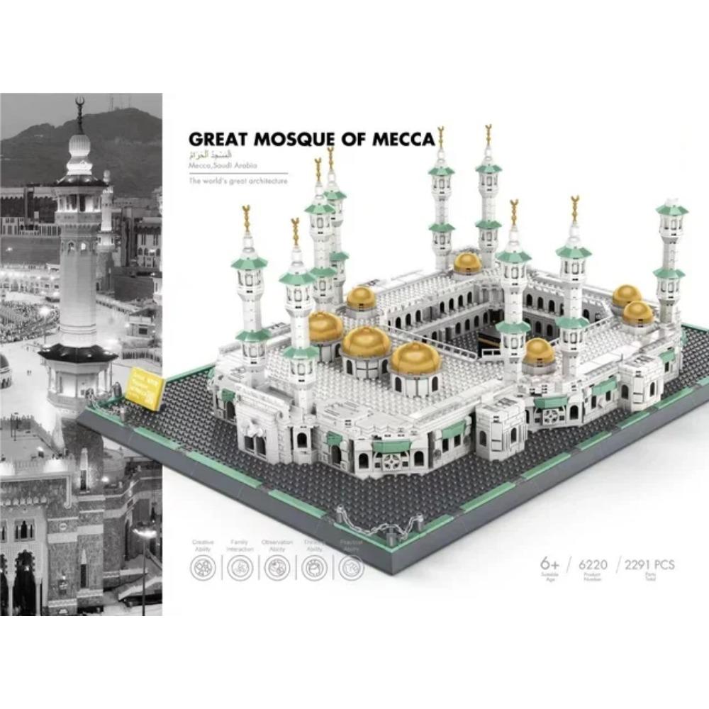 MOC World Famous Architecture Edifice Opera House Building Blocks Villa Savoye Bridge Tower Toy Children Birthday Christmas Gift