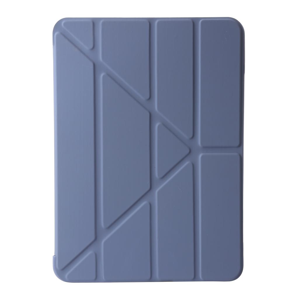 Für iPad Air 13 (2025)/(2024) Hülle Origami Ständer PU-Leder+Silikon Tablet-Hülle mit Auto Sleep/Wake