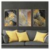 Nordic Pflanzen Poster und Druck Abstrakte Wand Kunst Wand Bilder für Wohnzimmer Moderne Dekor Schwarz Golden Leaf Leinwand Malerei