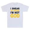 I Swear To Drunk I'm Not God - Funny Saying Drinking Gift Vintage Men's T-Shirt