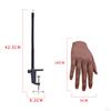 Nail Training Right Hand with Bracket Soft Fake Supply DIY Display