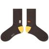 SNOOZY Game Console Embroidered Socks (Khaki Brown)