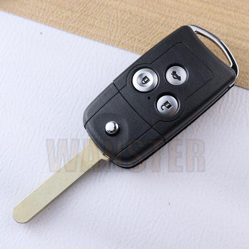 Carcasă Cheie Auto cu 2 3 Butoane Pentru Honda Accord Cr-V Civic City Jazz Hrv Hon66 2009 2010 2011 2012 2013 2014