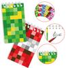 Notebook Pixel Minecraft With Cartoon Design For Student Diaries And Events