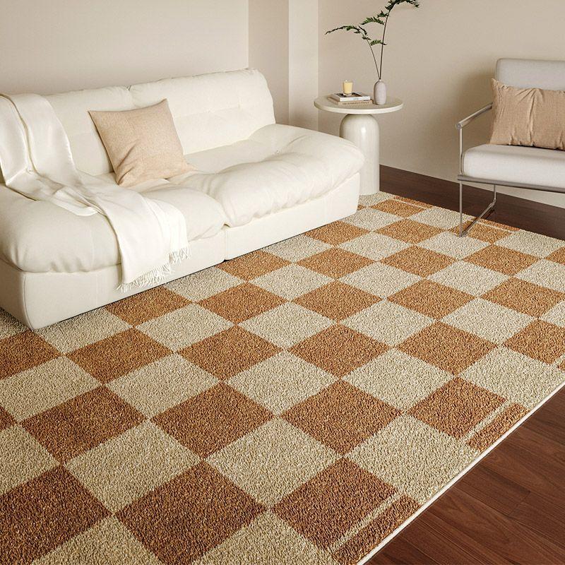 Living Room Carpet Sofa Coffee Table Mat Home Imitation Cashmere Bedroom Bedside Carpet Large Area Plush Floor Mat