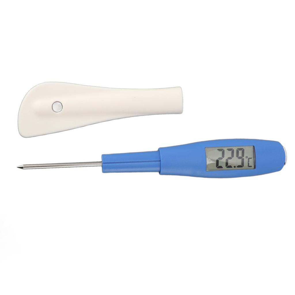 Silikonspatel Termometer Digital Display Rostfritt Stål Matlagningstermometer Mat Vatten