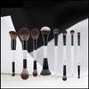 Makeup Brush Set F4 Dual Ended Foundation Face Brush E3 E6 EF1 Eyeshadow Brushes Double Ended Powder Blush Contour Cream Foundation