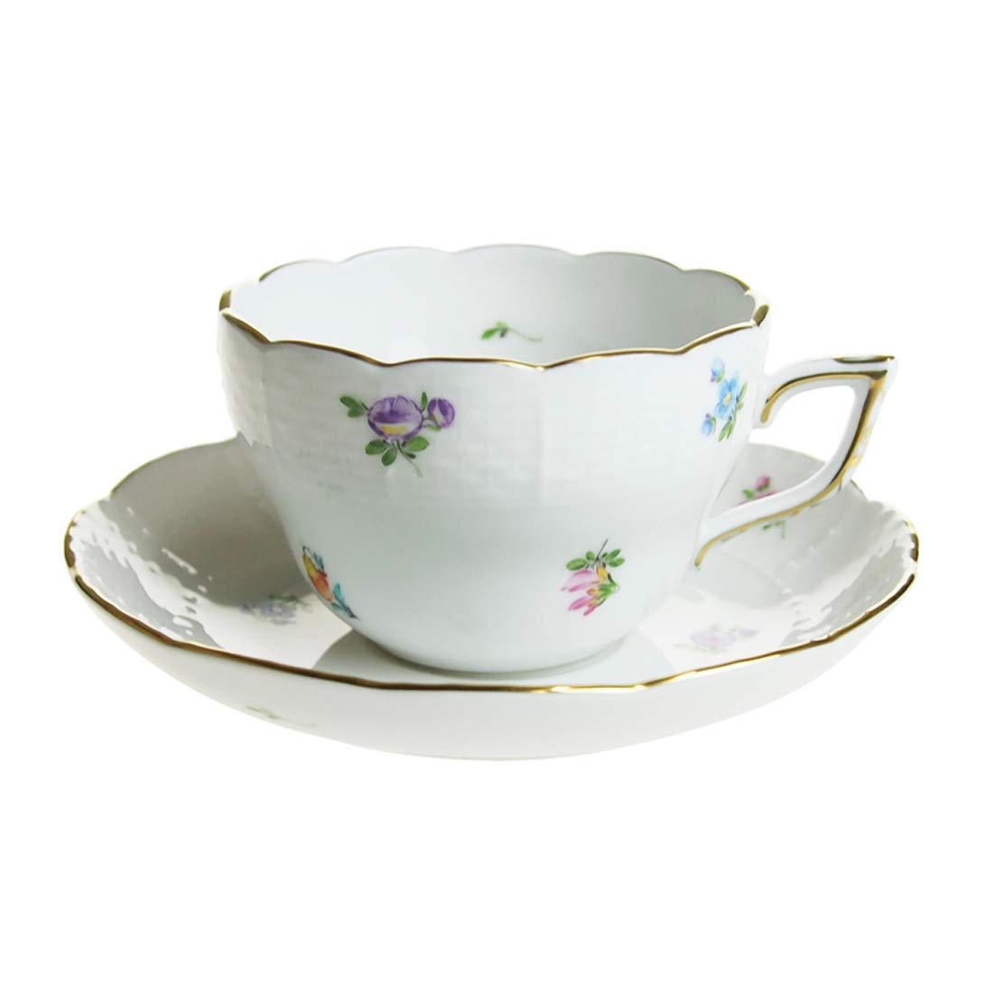 

Ручная роспись Herend, Чашка с блюдцем, 200 куб. см, Millefleurs MF 730