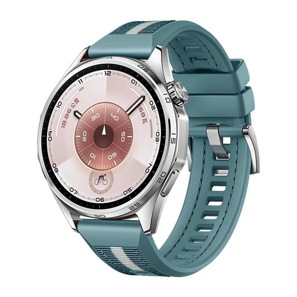 22mm Silicone Strap For Huawei Watch GT 6 Pro 46mm Sports Band Watchband For Huawei Watch 5 GT6/5/4 For Redmi 5 Active Bracelet