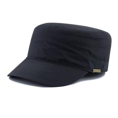 Flat Top Hat Men's Hat Large Size Large Head Men's Hat Summer Quick Drying Thin Large Casual Cap
