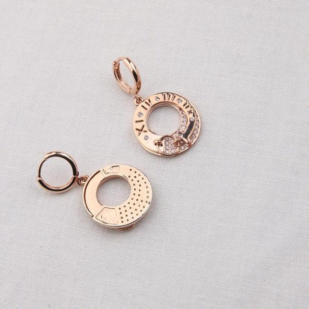 ARTRIA Roman Numeral Touring One Pendant Earrings JTOERFR0024