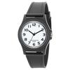 J-AXIS Watch 10 ATM Water Resistant Plastic Case Lightweight Stylish Simple Index Bar 20G1363 Unisex White One Size