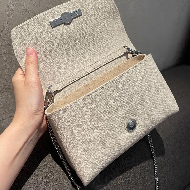 New Women's Leather Bag Single Shoulder Diagonal Straddle Bag Commuter Versatile Dinner Bag Fashion Women's Bag