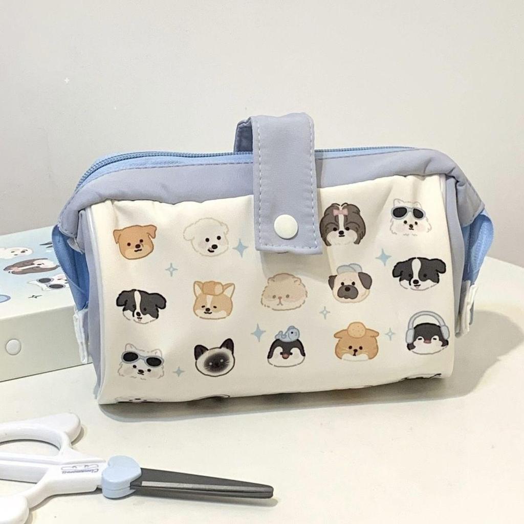 Japanese-Inspired Large Capacity Pencil Case for Students