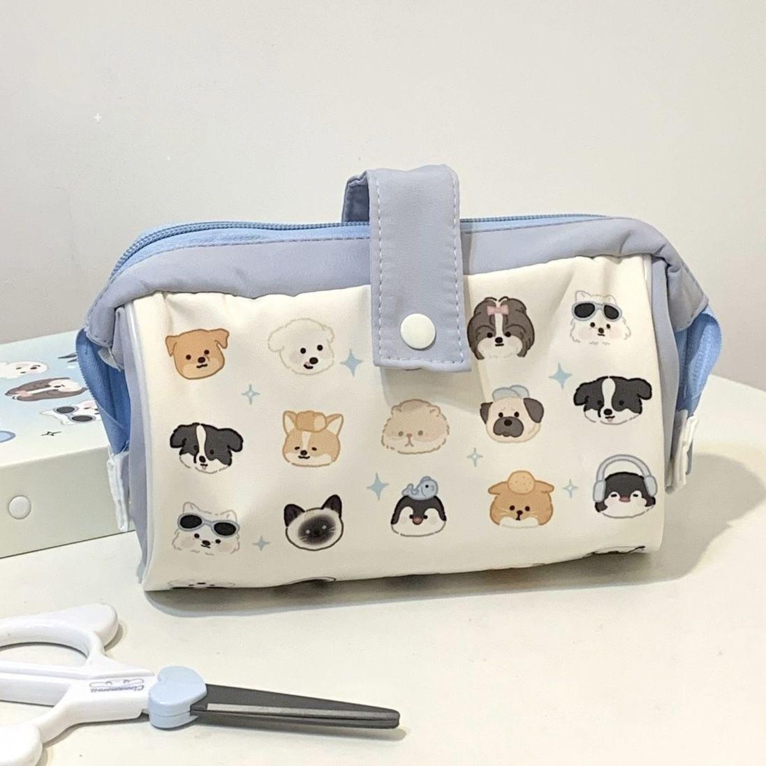 

Japanese-Inspired Large Capacity Pencil Case for Students