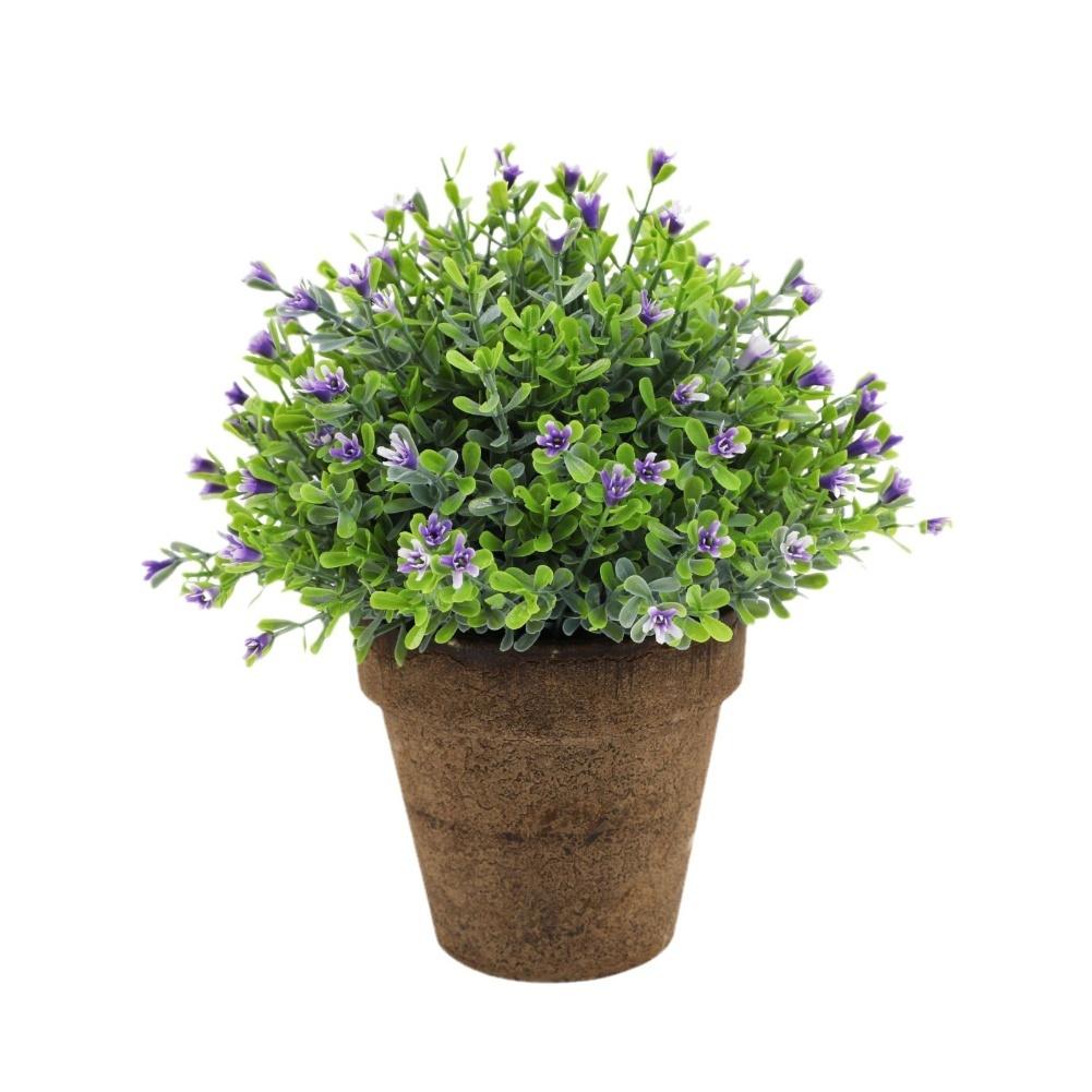 Artificial Potted Plants, Desktop Greenery, Bonsai Ornaments, Decorative Flowers Artificial For Home Garden Party Decor