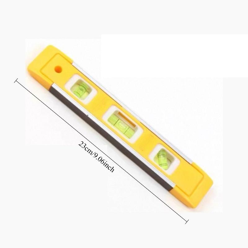 1pcs Measuring Ruler Level Household Accessories High Precision Magnetic Decoration Balance Level Ruler Portable Magnetic Level