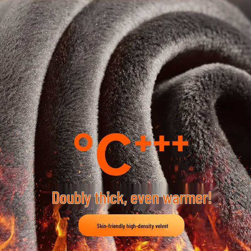 VANCL Men's Winter Warm Fleece-Lined Jogger Sweatpants