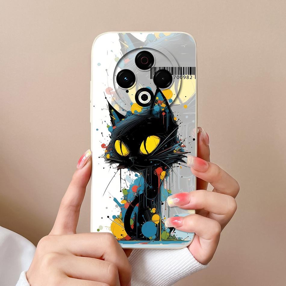 Various Style Cover For Tecno Spark 30 Pro 30C Phone Case For Tecno Spark30 30 C 4G 5G Soft Liquid Silicone Anti Drop Back Cover