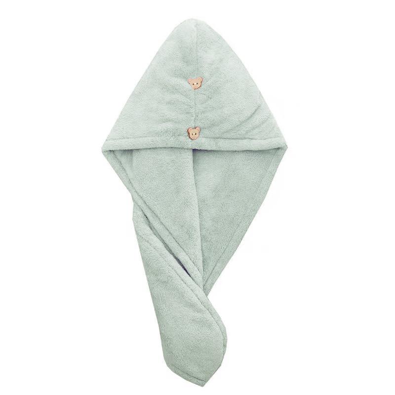Women's Super Absorbent Quick-Drying Adult Hair Towel - Non-Shedding, Perfect for Long Hair