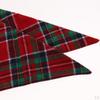 & Cat Fabric Plaid Bandana Puppy Scarf Decorative Saliva Towel
