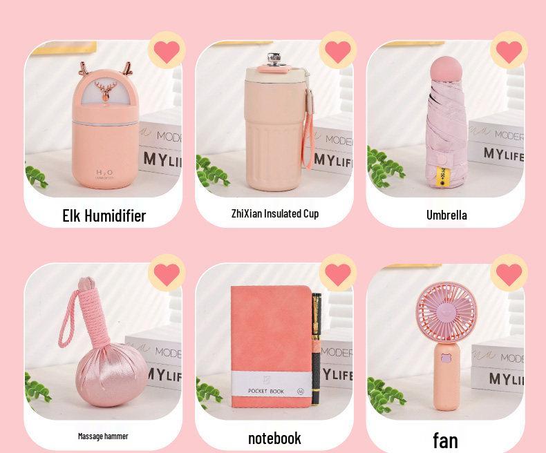 International Women's Day High-End Gift Box: Customizable Logo Souvenir for Female Employees and Clients