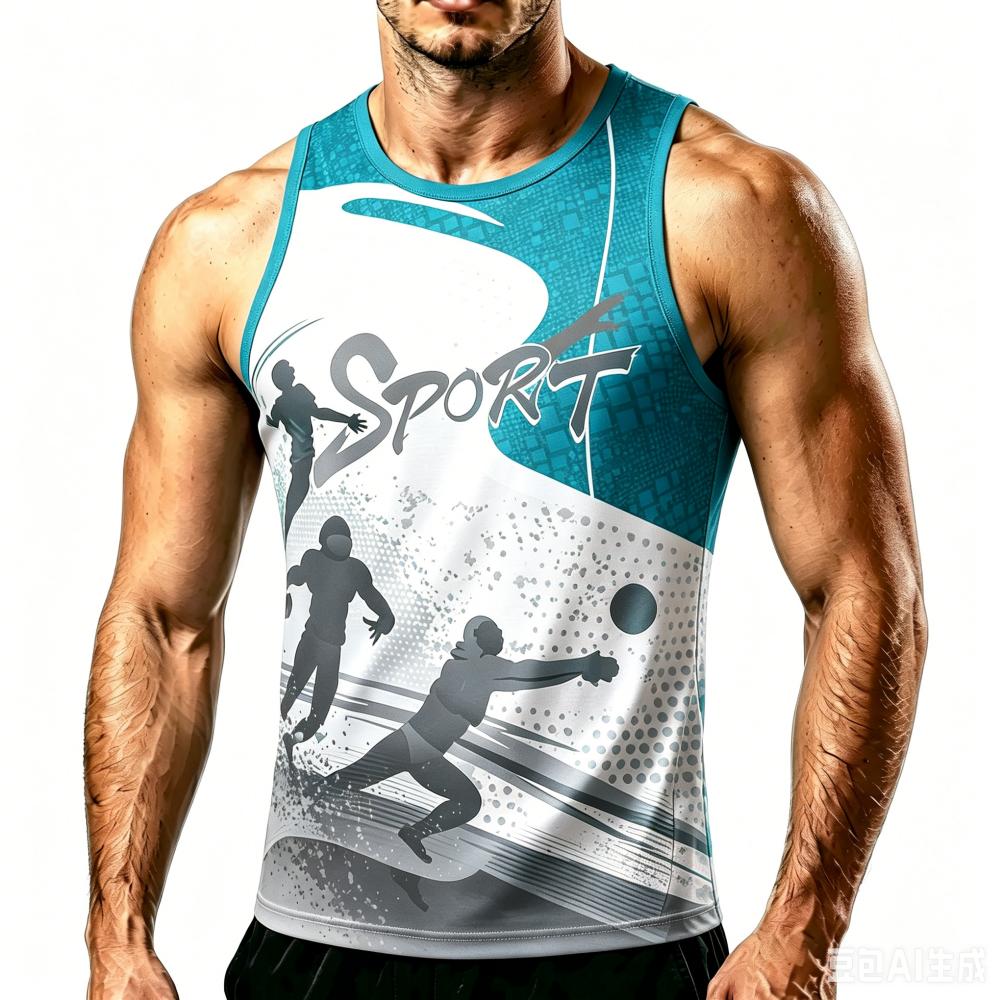 Outdoor Football Sports Men's Tank Top Summer Quick Dry Training Vest Fashion Gym T-shirt Professional Running Sleeveless Shirt
