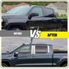 For -2024 Chevy Silverado GMC Stainless Steel Sierra Chrome Pillar Post Trim
