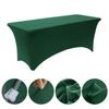 4/5/6/8FT Stretch Spandex Table Cover, Elastic Stretchable Patio Tablecloth Protector for Party Banquet Wedding christmas Events