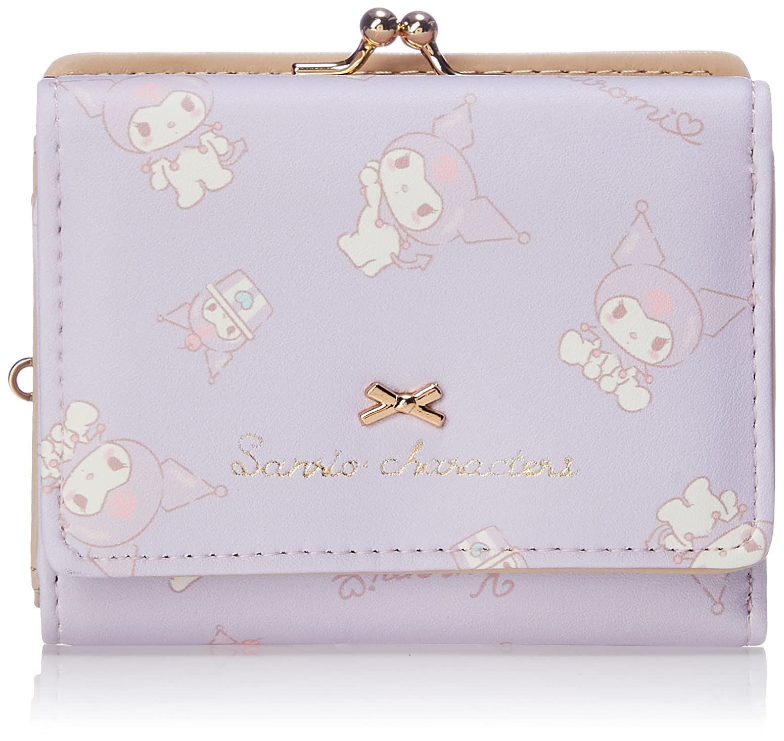 

Sanrio Kuromi Clasp Mini Wallet [Aldi] SR2-2KU