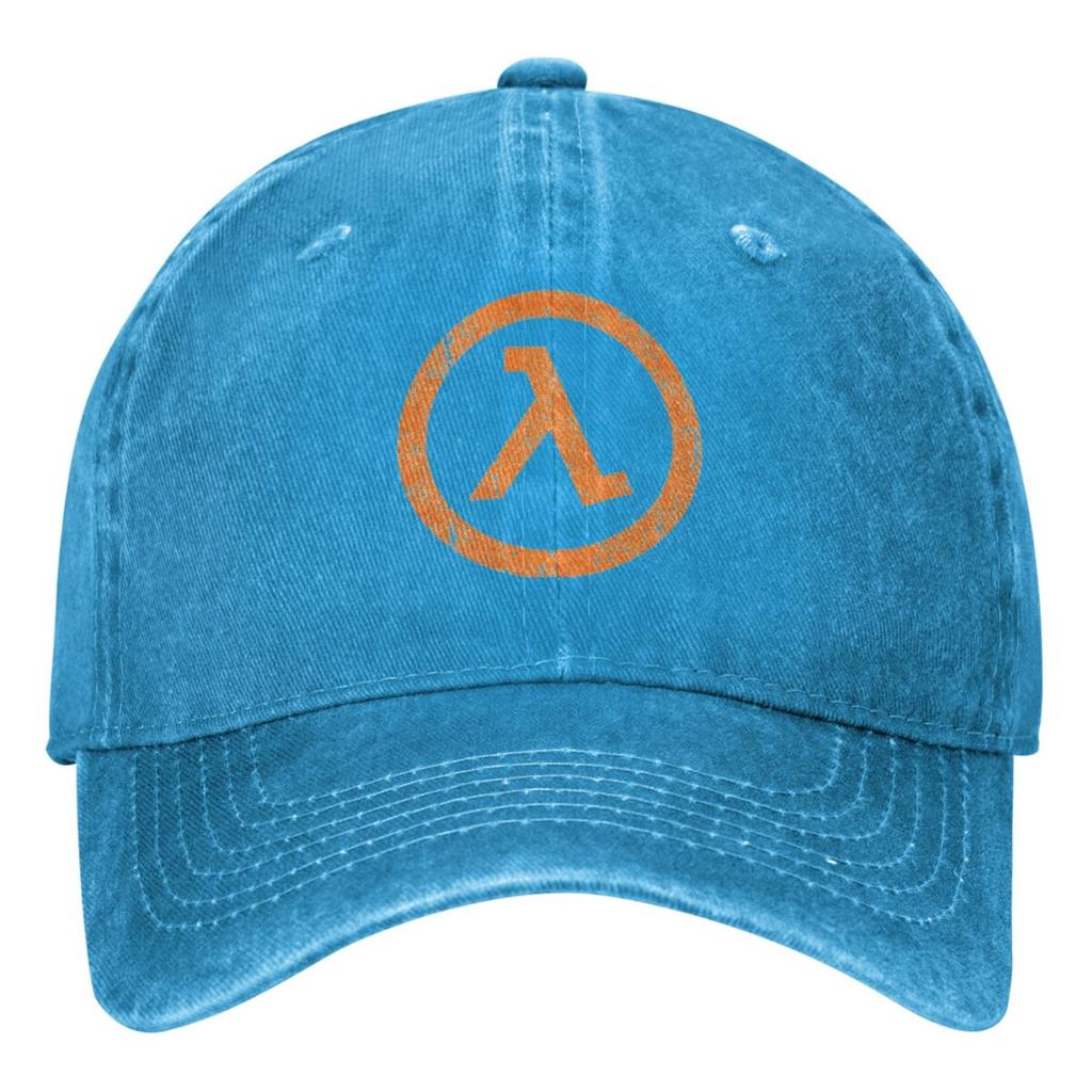 Black Mesa Half Life Lambda Denim Baseball Cap Game Outdoor Sun Hip Hop Hats Summer FeUnisex Unisex Vintage Sun Visors Baseball Caps