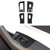 Carbon Fiber Glass Window Lifting Panel Decoration For Tesla Model 3 2017-