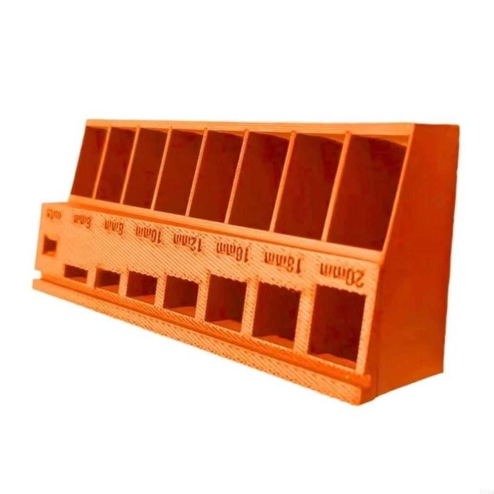 3D Printed M3 Bolt Sorter Multiple Compartment Screw Sorting Tray Tool Organization