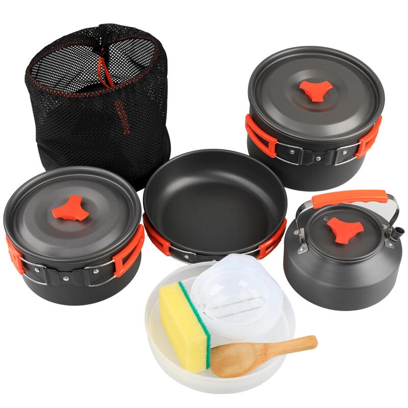 Hl Portable Camping Cookware Set (4-5 Person)