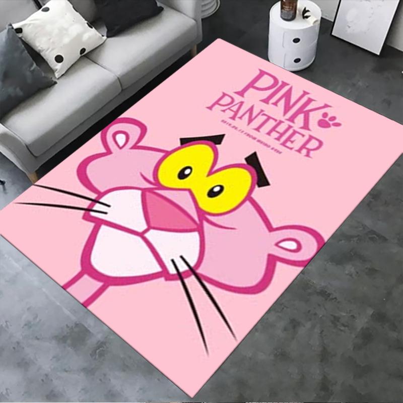

2025 New The Pink Panther Carpet Rug for Living Room Bedroom Home Sofa Decoration,Kids play Non-slip Floor Mat209 40x60cm( 15x23in )
