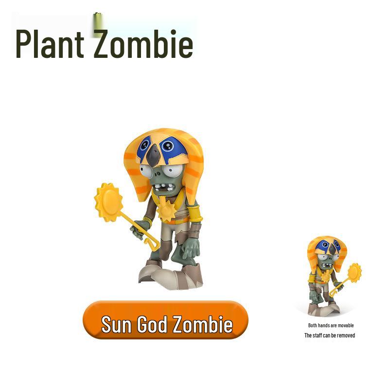 Plants vs. Zombies Toy Set: Machine Bug, Football Gun, Pea Pod, Carnivorous Plant Models