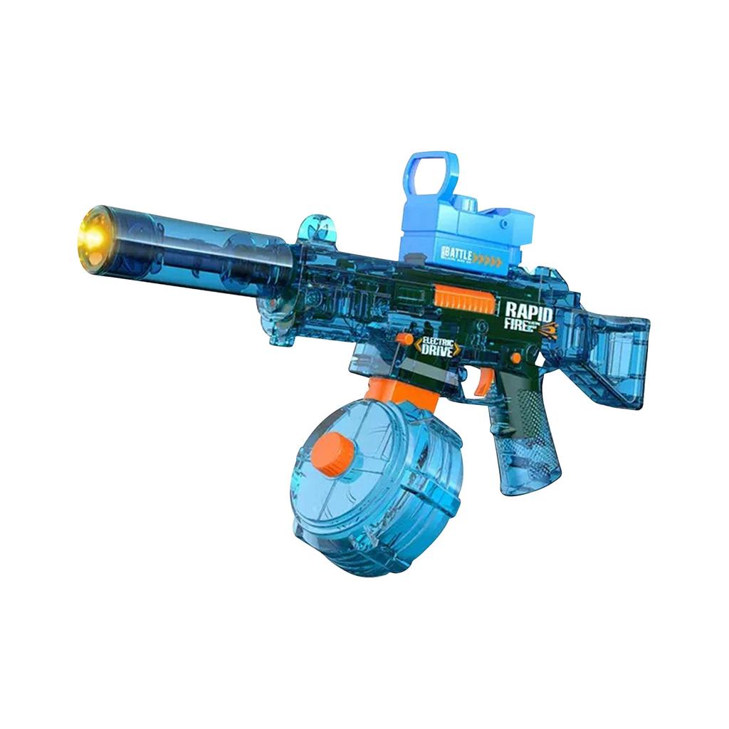 Cool Electric Firelight Hand Integrated Ice Burst Electric Water  Toy+flamethrower Head; Equipped With Battery And Charging Cable