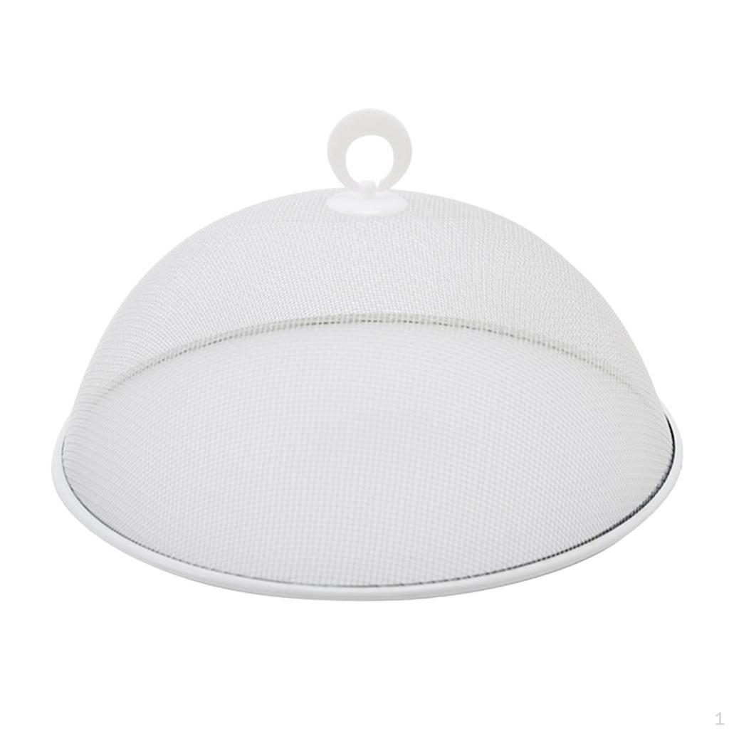 11.02 Inch Reusable Metal Mesh Food Cover Multi-Purpose Picnic for Picnics, Etc.