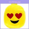 Adorable Cute Smile Emoji Face Backpack For Kids Crafted With Plush Material