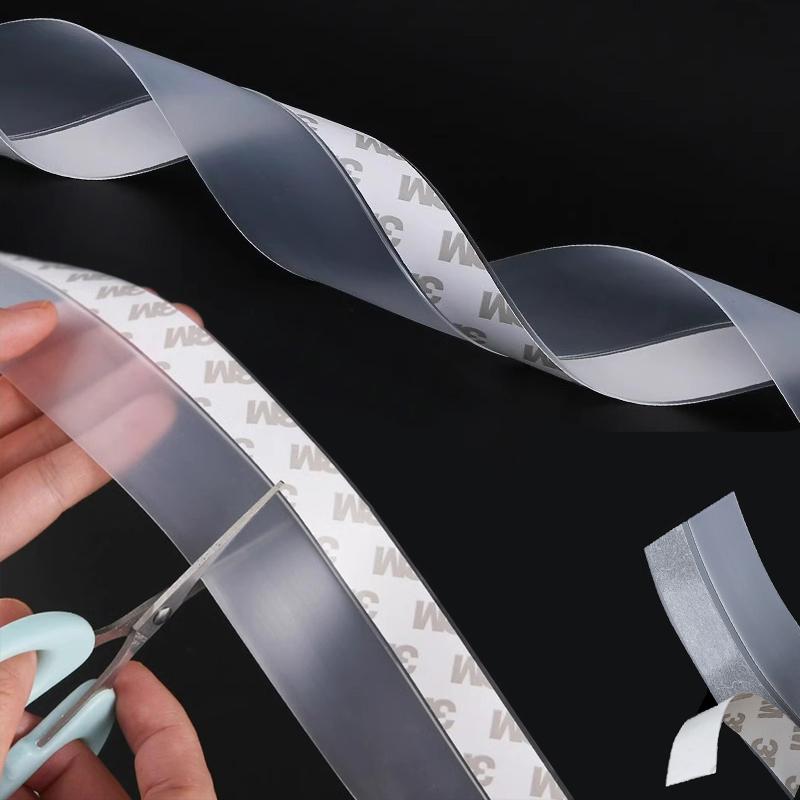 Window Door Bottom Seal Strip Door Draft Stopper Dust Noise Insulation Weatherstrip Weather Window Rubber Seal Gap Sealing Tape