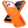 Applicable To iPhone17ProMax Defend Three-proof Mobile Phone Case Apple 16Pro Bracket 15 Anti-drop 14 Protective Case