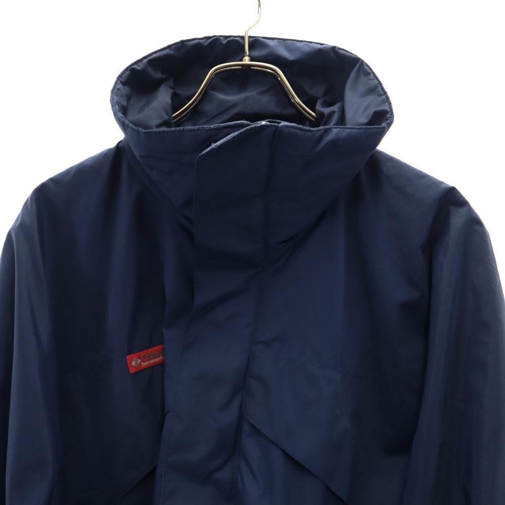 Columbia 80s Navy Blue Tag Vintage Long Sleeve Double Zip Outdoor Jacket Men's Used