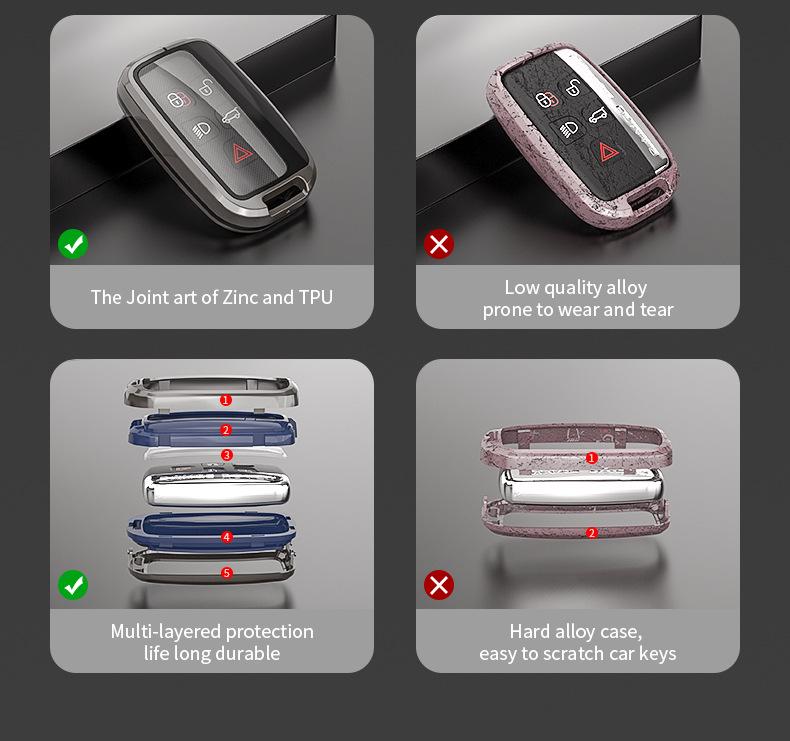 Land Rover Discovery, Range Rover Evoque, Discovery 4, Velar, Sport Key Fob Case