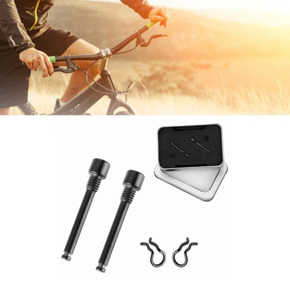 2 Sets M4 Threaded Disc Brake Caliper Bolts 31mm Length Caliper Screws  for Road Bicycle